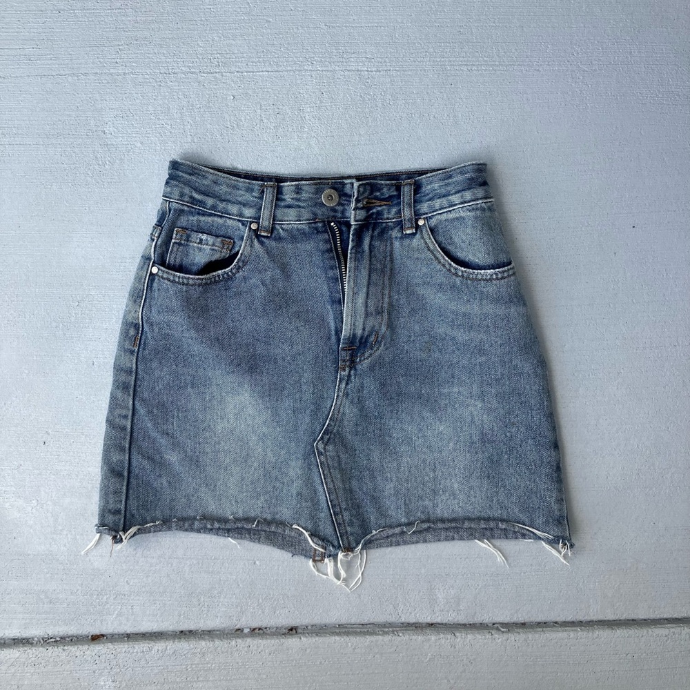 Cotton On Classic Denim mini Skirt sz US 2